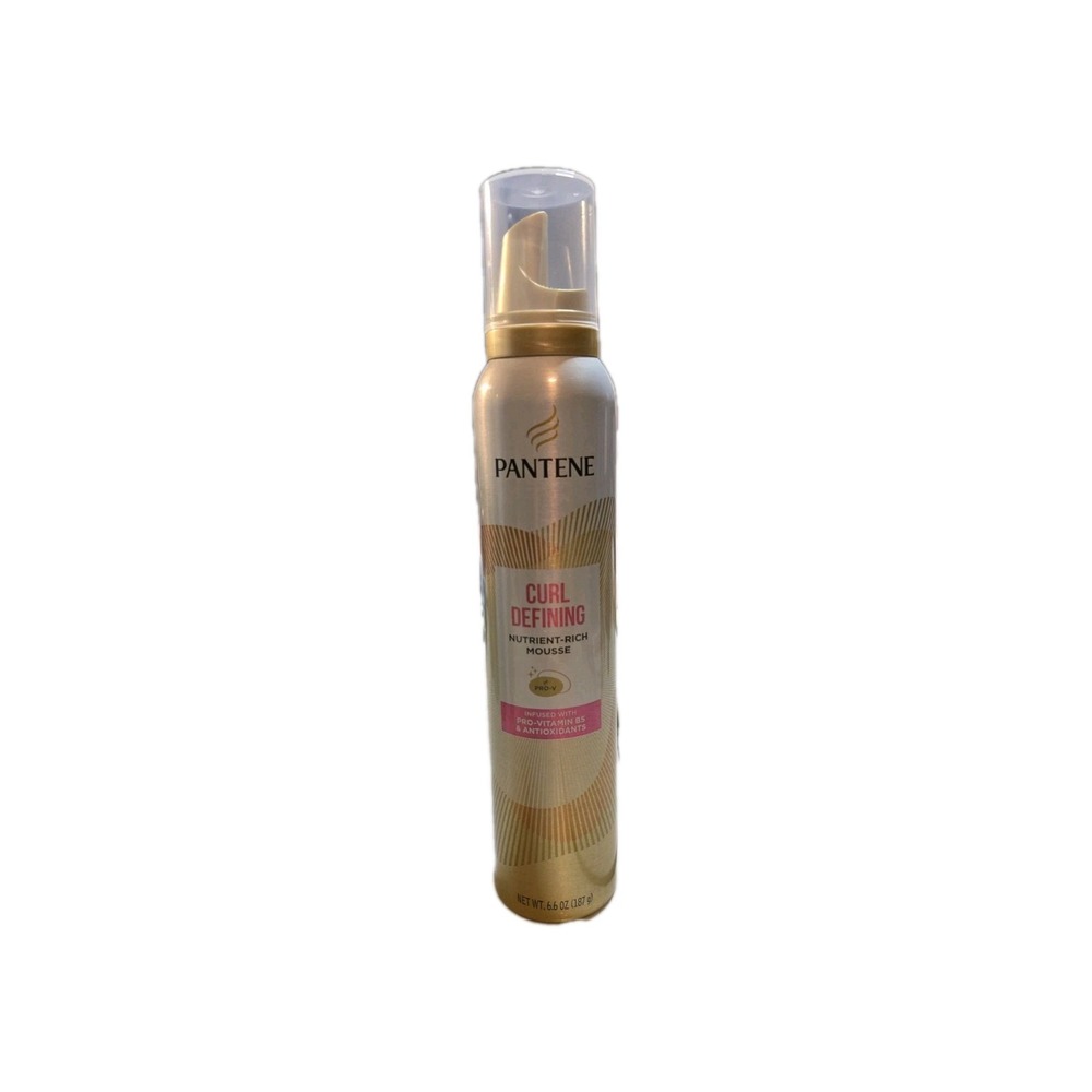 Pantene Pro-V Curl Defining Mousse Touchable Tames Frizz, Lightweight, 6.6oz